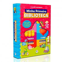 Box 6 Mini Livros Minha Primeira Biblioteca