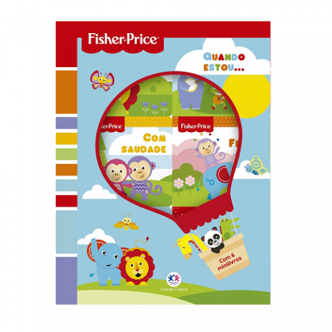Box 6 Minilivros Fisher-Price