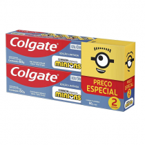 Creme Dental Colgate Minions 2 Unidades