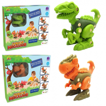 Junior Megasaur Monte Seu Dino T-Rex ou Raptor Fun