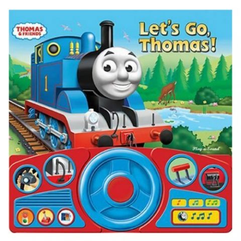 Livro Thomas & Friends: Let’s Go, Thomas! Volante Interativo e Som Inglês