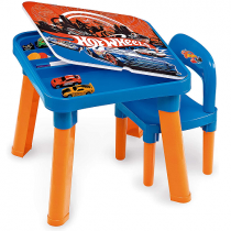 Mesa com Cadeira Hot Wheels