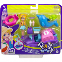 Polly Pocket com Acessorios Aquaticos Mattel