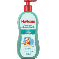 Sabonete Líquido Huggies Extra Suave 200ml