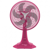 Ventilador Britânia Protect 30 Six 3 Velocidades Rosa 127v