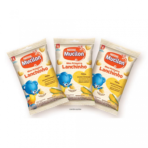 Leve 3 Snacks Mucilon Meu Primeiro Lanchinho 35g