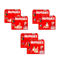 Kit 2 Pacotes de Fraldas Huggies Supreme Care