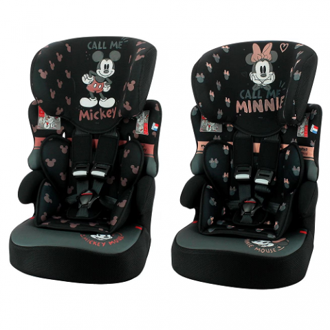 Cadeira para Automóvel Team Tex Disney Kalle Mickey ou Minnie 9 a 36kg