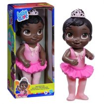 Boneca Baby Alive Doce Bailarina Negra Vestido Rosa