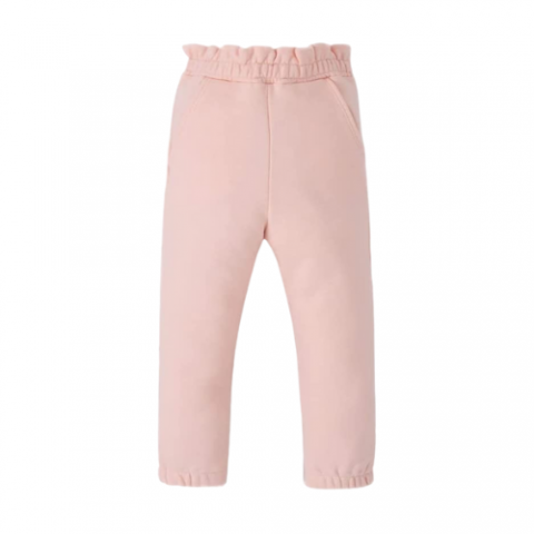 Calça Moleton Hering Kids Básica Jogger Toddler Rosa