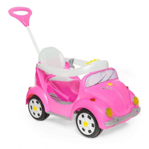 Carrinho de Passeio e Pedal Fouks Rosa