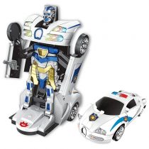 Carro Robô Polícia Bate e Volta Zoop Toys