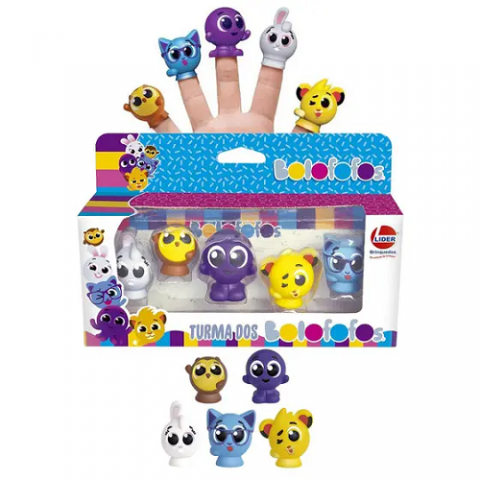 Dedoches Bolofofos Lider Brinquedos