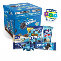 Kit Hora Oreo Favoritos Lacta Caixa 190,5g
