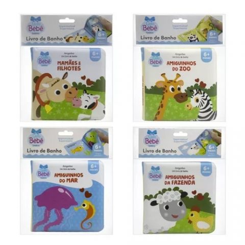 Livros de Banho Infantil com até 35% OFF