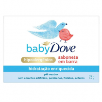 Sabonete em Barra Baby Dove Hidratação Enriquecida