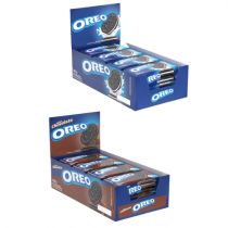 Pack 8 Unidades Biscoito Oreo Recheado Baunilha Original ou Chocolate 36g