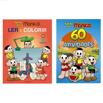 Turma da Mônica 60 Atividades ou Ler e Colorir