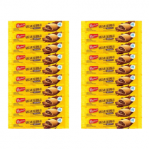 2 Kits 10 Recheadinho Chocolate Bauducco 104g