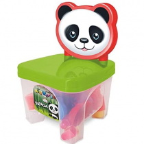 Cadeirinha Kidverte Panda Blocos Big Star