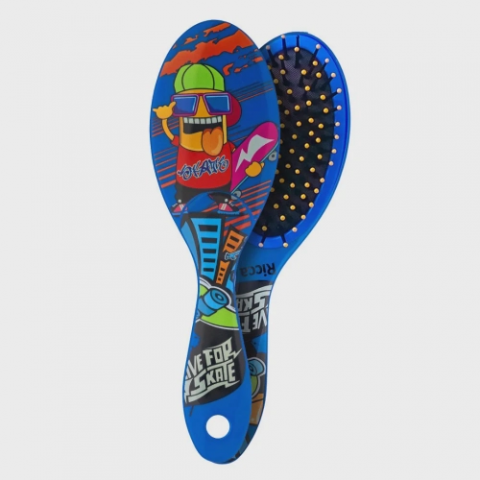 Escova de Cabelo Fun Kids Skate Mini Oval
