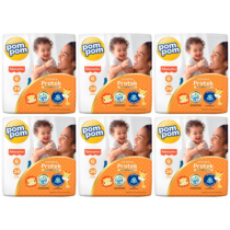 Fralda Pom Pom Protek Derma Jumbo G 144 Unidades