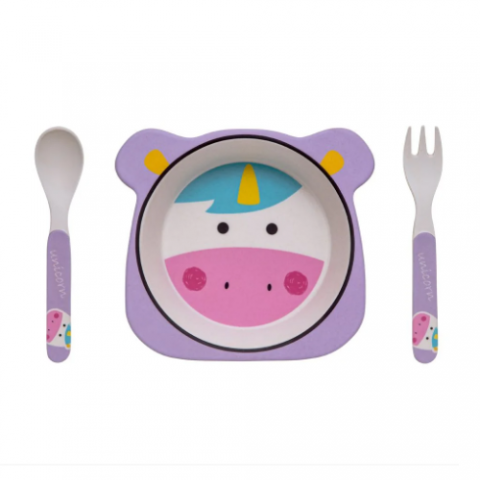 Kit Alimentação Unicórnio Eco Girotondo Baby