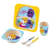 Kit Refeição Bolofofos 5 Peças Zoop Toys