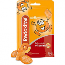 Redoxitos Infantil Vitamina C Sabor Laranja 25 gomas