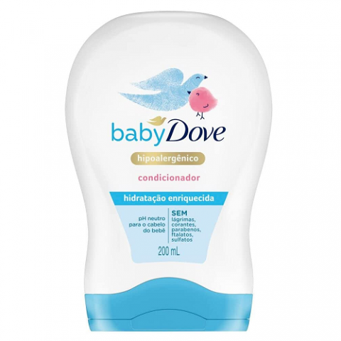 Condicionador Baby Dove Hidratação Enriquecida 200ml
