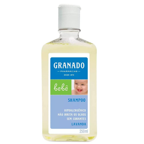 Shampoo Bebê Lavanda Granado Lilás 250ml