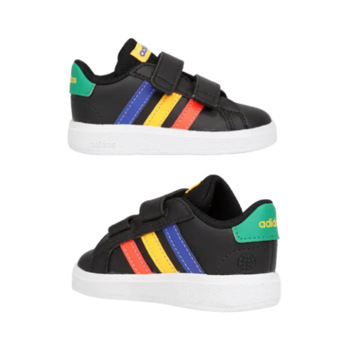 Tênis Infantil Adidas Grand Court Lifestyle Hook and Loop