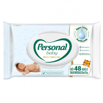 Toalha Umedecidas Personal Baby Puro Cuidado 48 unidades