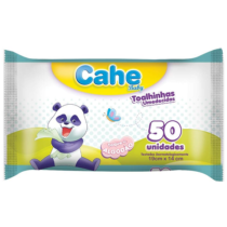 Toalhinhas Umedecidas Cahe Baby 50 Unidades