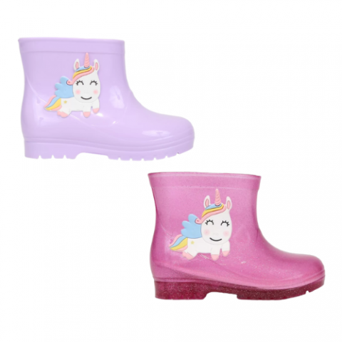 Bota Galocha Bebê Luelua Unicórnio