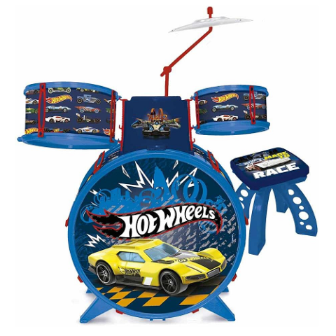 Bateria Infantil Radical Hot Wheels