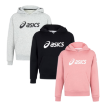 Blusa de Moletom Infantil ASICS com Capuz com até 65% OFF