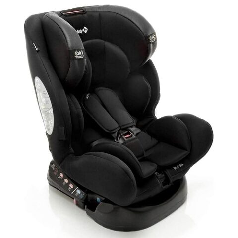 Cadeirinha Safety 1st Multifix com Isofix Preto Urban Suporta de 0 a 36kg