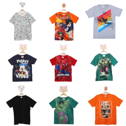 Camisetas Infantis Brandili com até 60% OFF