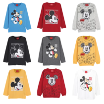 Camiseta Manga Longa Infantil Kamylus Mickey com até 50% OFF