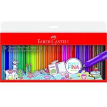 Caneta Ponta Fina 24 Cores Fine Pen Colors Faber-Castell