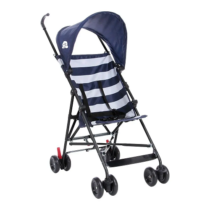 Carrinho Guarda-Chuva Malibu Azul Marinho Multikids Baby