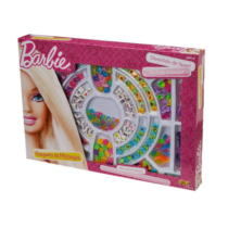 Conjunto de Miçangas Barbie 100 Peças