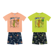 Conjunto Camiseta e Bermuda Fakini Kids