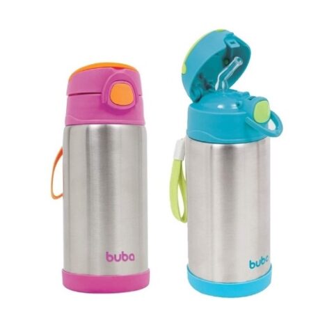 Garrafa Térmica Parede Dupla Buba 400ml