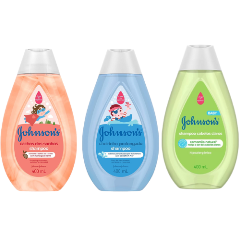 Shampoo Johnson’s Baby Para Cabelos 400ml