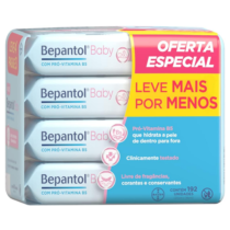 Kit Bepantol Lenços Umedecidos 192 Unidades