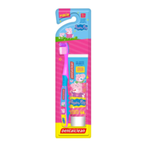 Kit Peppa Pig Escova de Dente + Gel Dental 50g Dentalclean