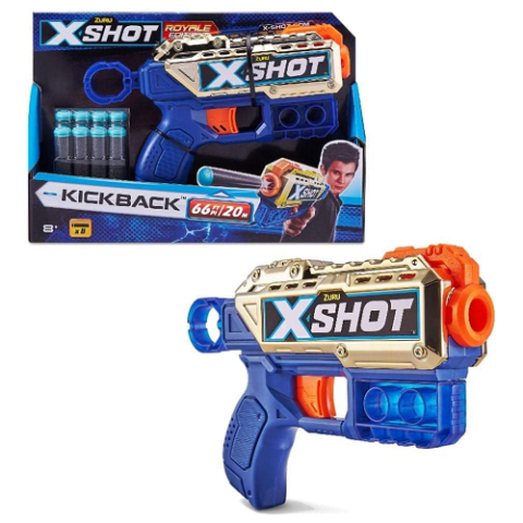 Lançador de Dardos X-Shot Royale Kickback Candide