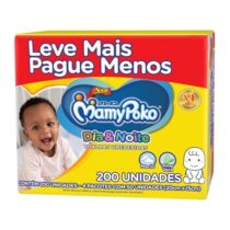 Lenço Umedecido MamyPoko Dia & Noite 200 unidades